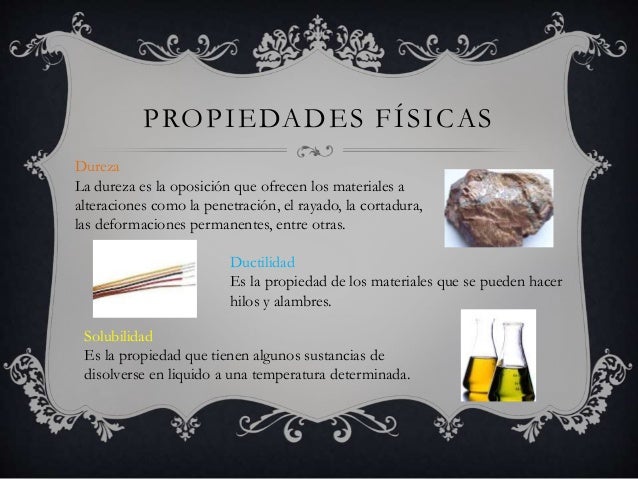 Química Propiedades de la Materia (Generales y Específicas)