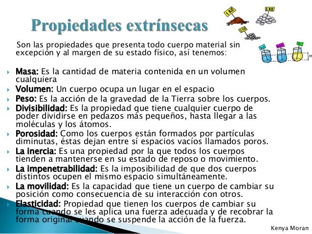 Propiedades de la materia