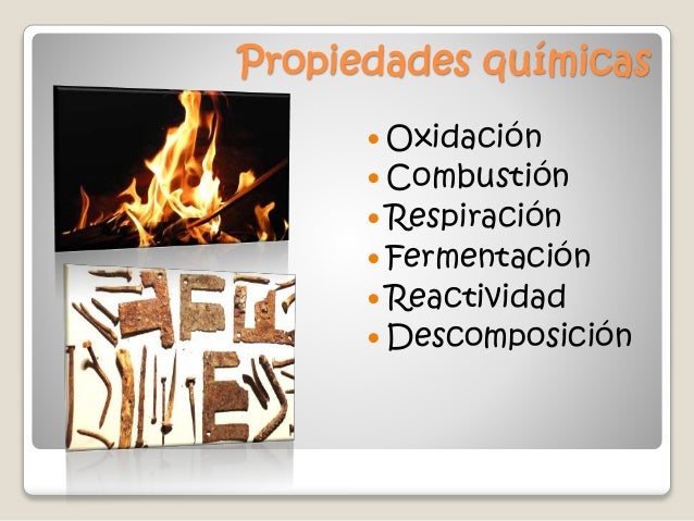 Propiedades de la materia