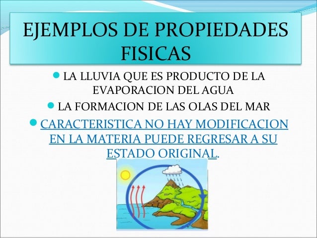 Propiedades de la materia