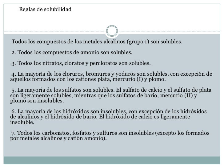 Propiedades de la sal