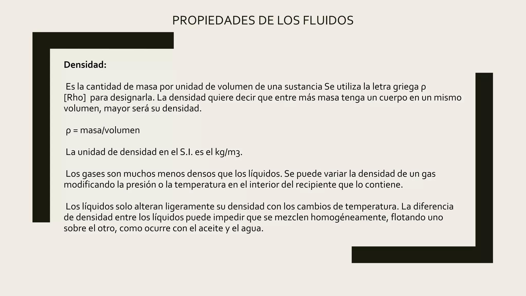 Propiedades de los fluidos | PPTX