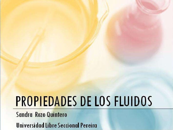 Propiedades de los fluidos(densidad)