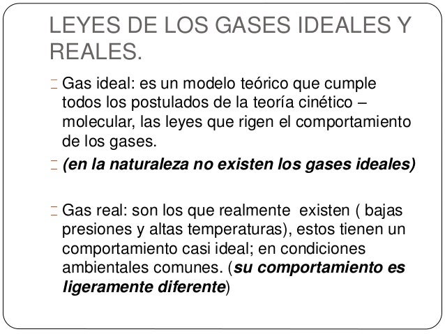 Propiedades de los Gases