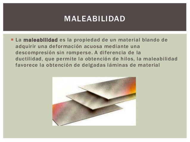 Propiedades de los materiales