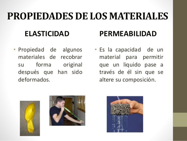 Propiedades de los materiales