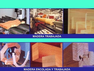 MADERA TRABAJADAMADERA TRABAJADA
MADERA ENCOLADA Y TRABAJADAMADERA ENCOLADA Y TRABAJADA
 