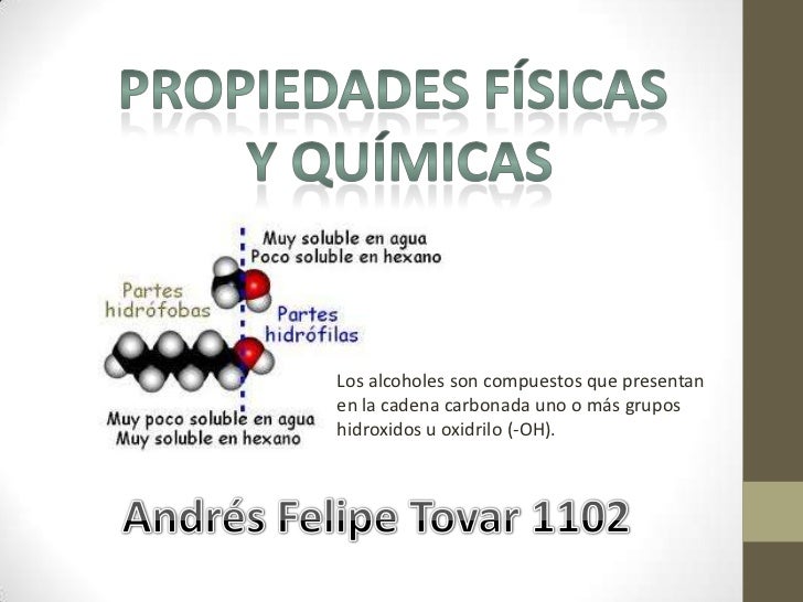 Propiedades fisicas y quimicas