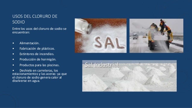 Propiedades físicas y químicas del nacl