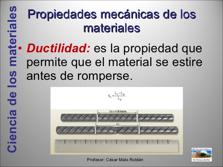 Propiedades MecáNicas De Los Materiales Y Esfuerzos Que
