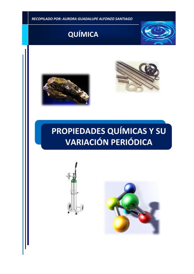 Propiedades quimicas y su variacion periodica PDF