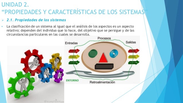 Propiedades y características de los sistemas 1
