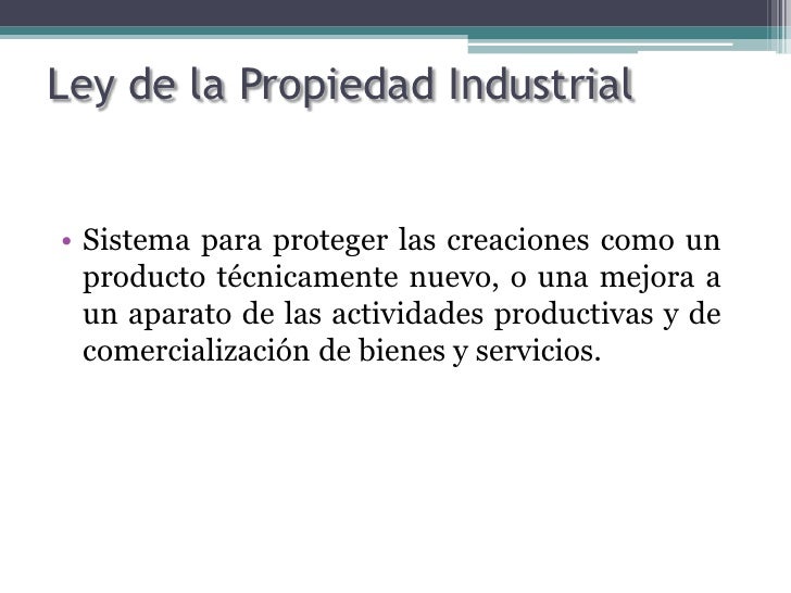 Ley de propiedad industrial guatemala comentada