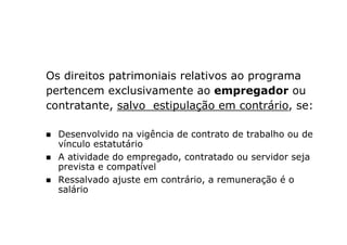 Propriedade Intelectual de Programa de Computador