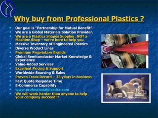 Pro Plastics Asia - Company Overview | PPT