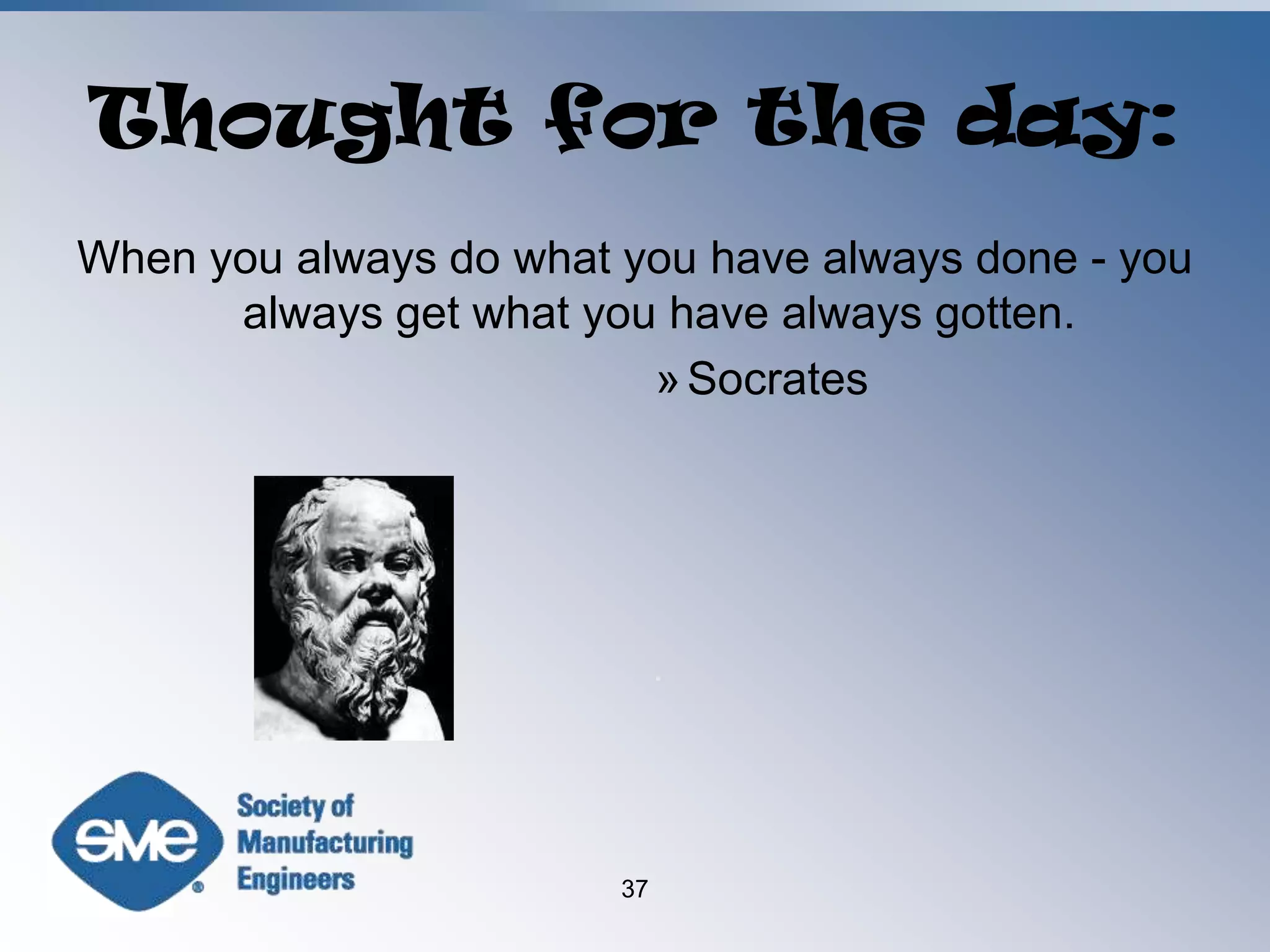 The identification of most likely causes of the problems with those functions/activities focuses the teams attention on the most needed improvements which facilitates brainstorming of superior ideas for improvement, or design of the new system.32