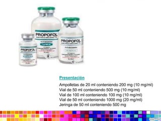 Presentación
Ampolletas de 20 ml conteniendo 200 mg (10 mg/ml)
Vial de 50 ml conteniendo 500 mg (10 mg/ml)
Vial de 100 ml conteniendo 100 mg (10 mg/ml)
Vial de 50 ml conteniendo 1000 mg (20 mg/ml)
Jeringa de 50 ml conteniendo 500 mg
 