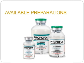 AVAILABLE PREPARATIONS
 