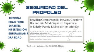 GENERAL
3RA EDAD
ENFERMEDAD RENAL CRÓNICA
HIPERTENSIÓN
DIABETES
EDAD FERTIL
Zhu A, et al. J Alzheimers Dis. 2018;63(2):551-60.
 