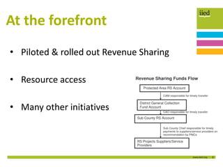 2
At the forefront
• Piloted & rolled out Revenue Sharing
• Resource access
• Many other initiatives
 