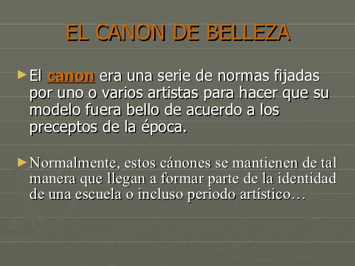 Proporción en la figura humana. Los cánones de belleza