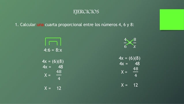 Proporcionalidad y-cuarta-proporcional Proporcionalidad y-cuarta-proporcional