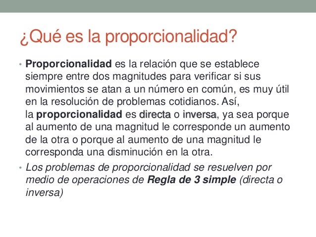 Proporcionalidad 5°