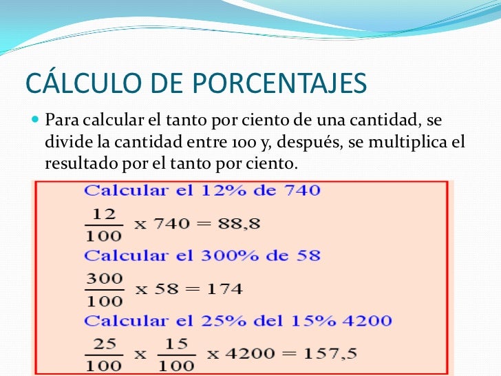 Proporcionalidad y porcentajes. power