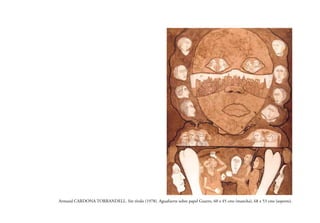 Armand CARDONA TORRANDELL. Sin título (1978). Aguafuerte sobre papel Guarro, 60 x 45 cms (mancha), 68 x 53 cms (soporte).

 