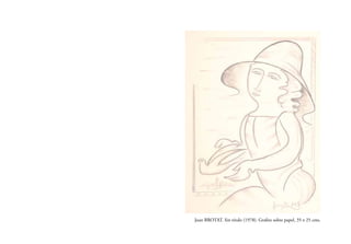 Joan BROTAT. Sin título (1978). Grafito sobre papel, 35 x 25 cms.

 