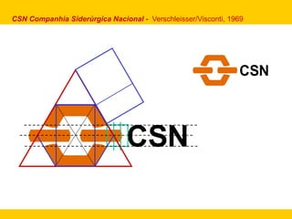 CSN Companhia Siderúrgica Nacional - Verschleisser/Visconti, 1969
 