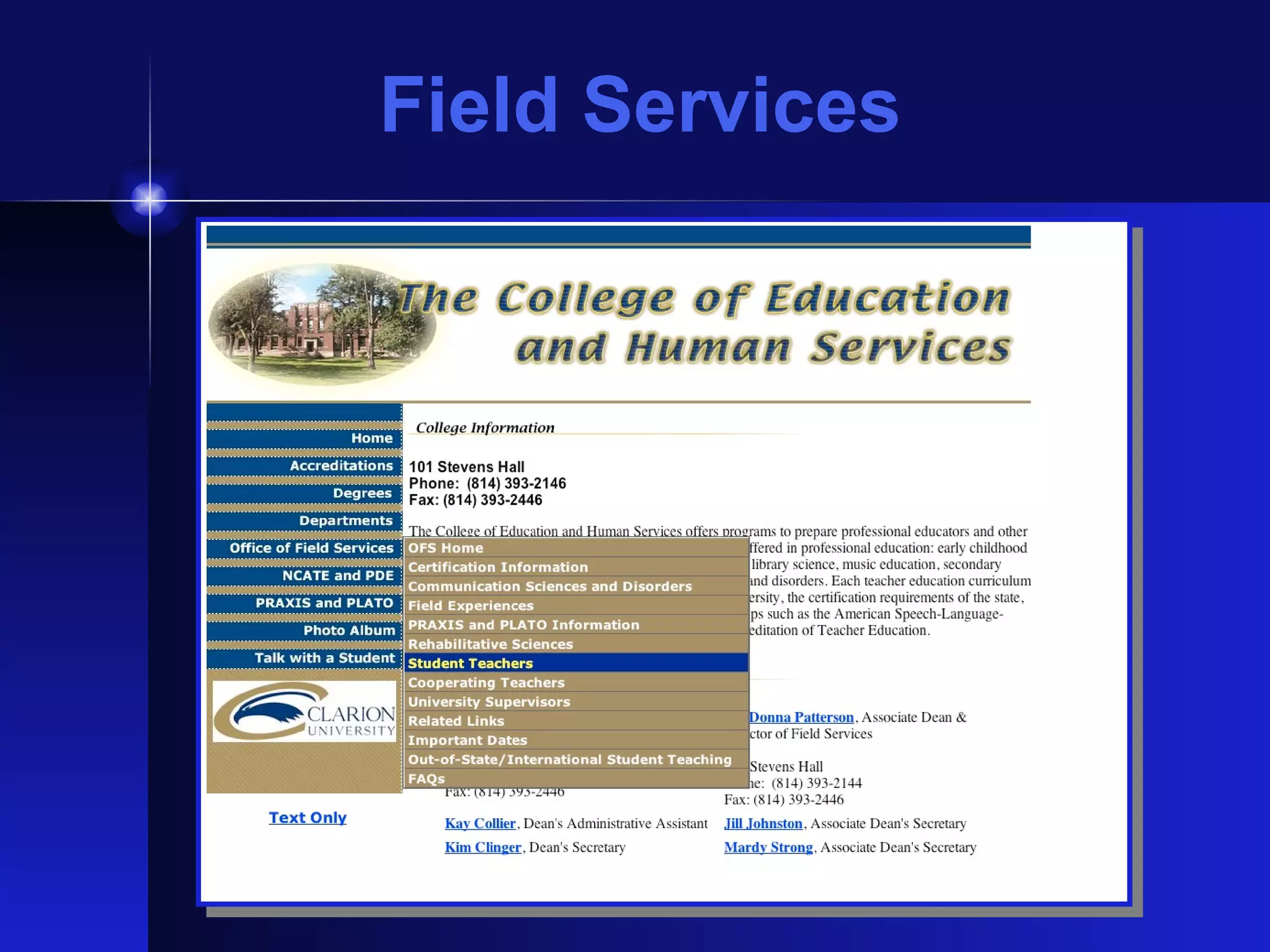 Field Services 