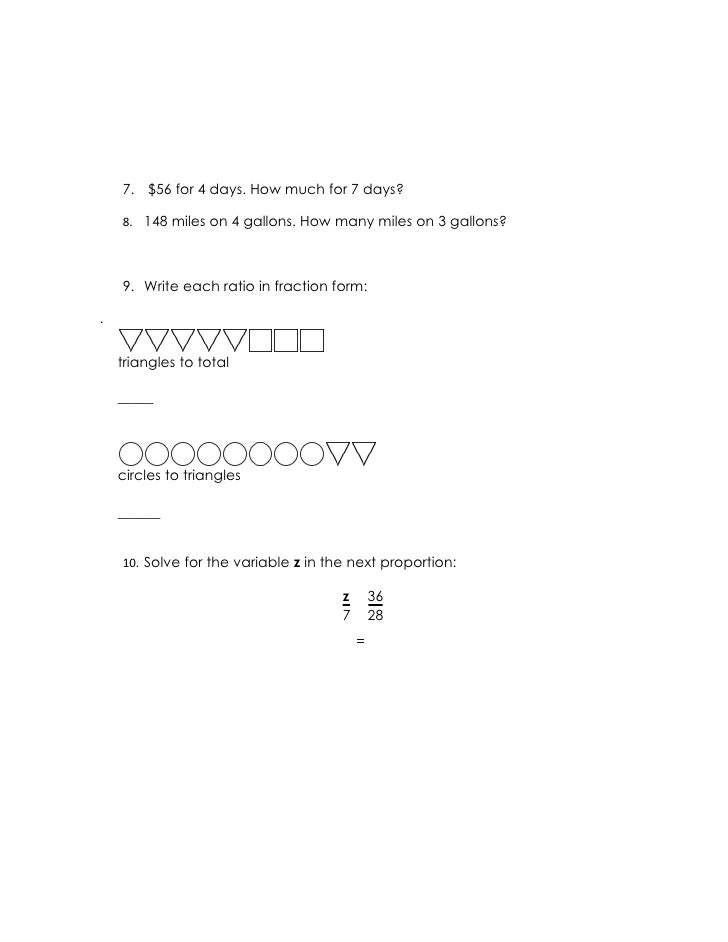 Worksheets Proportions Worksheet proportions worksheet 2