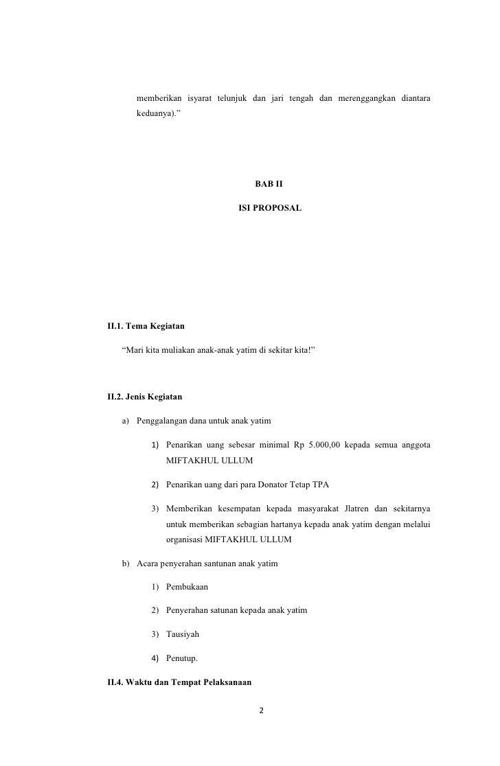 Contoh Teks Mc Santunan Anak Yatim Terkait Teks