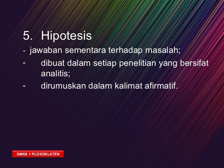 Materi Proposal Bahasa Indonesia