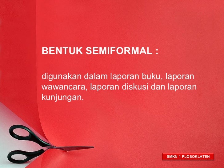 Materi Pelajaran Bahasa Indonesia: Proposal