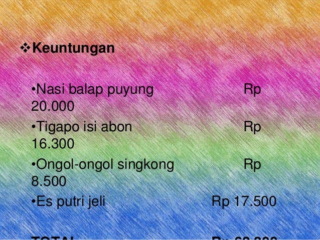 Proposal kewirausahaan (makanan khas lombok)