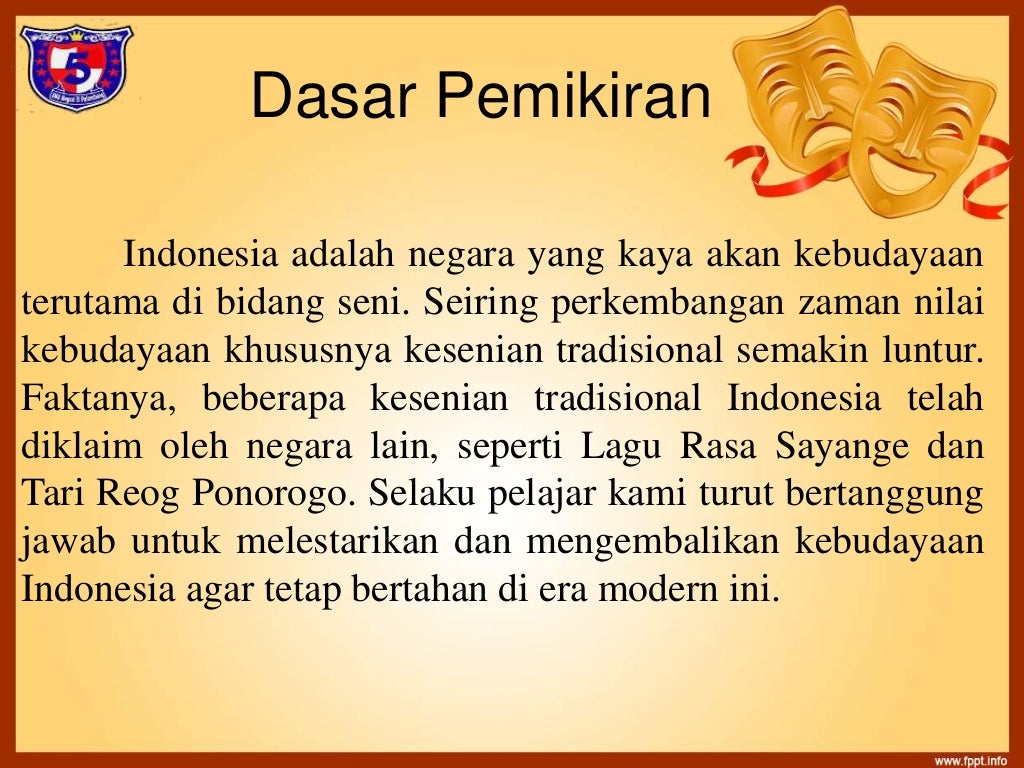 Contoh Proposal Kegiatan Pentas Seni