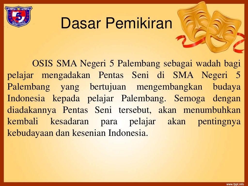 Contoh Proposal Kegiatan Pentas Seni