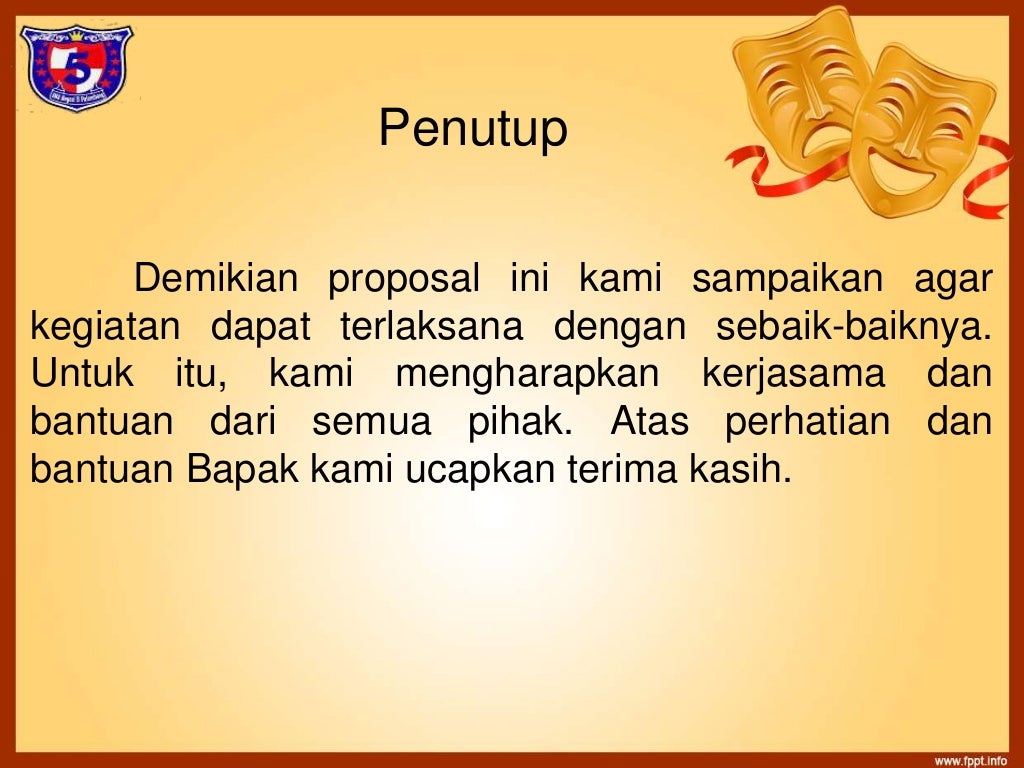 Contoh Proposal Kegiatan Pentas Seni