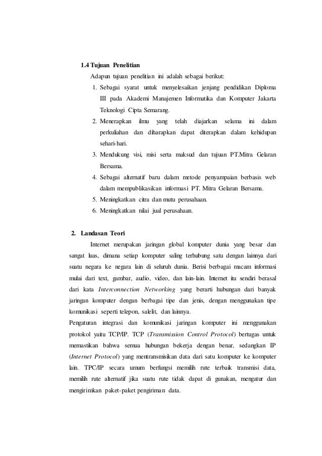 Profil Perusahaan Dalam Proposal Berisi Penggambar