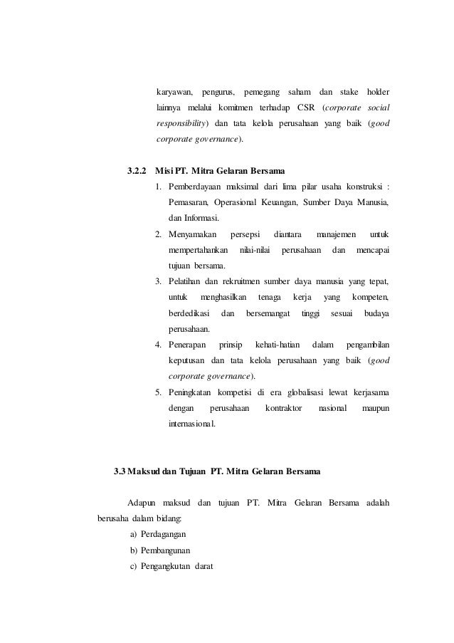 Profil Perusahaan Dalam Proposal Berisi Penggambar