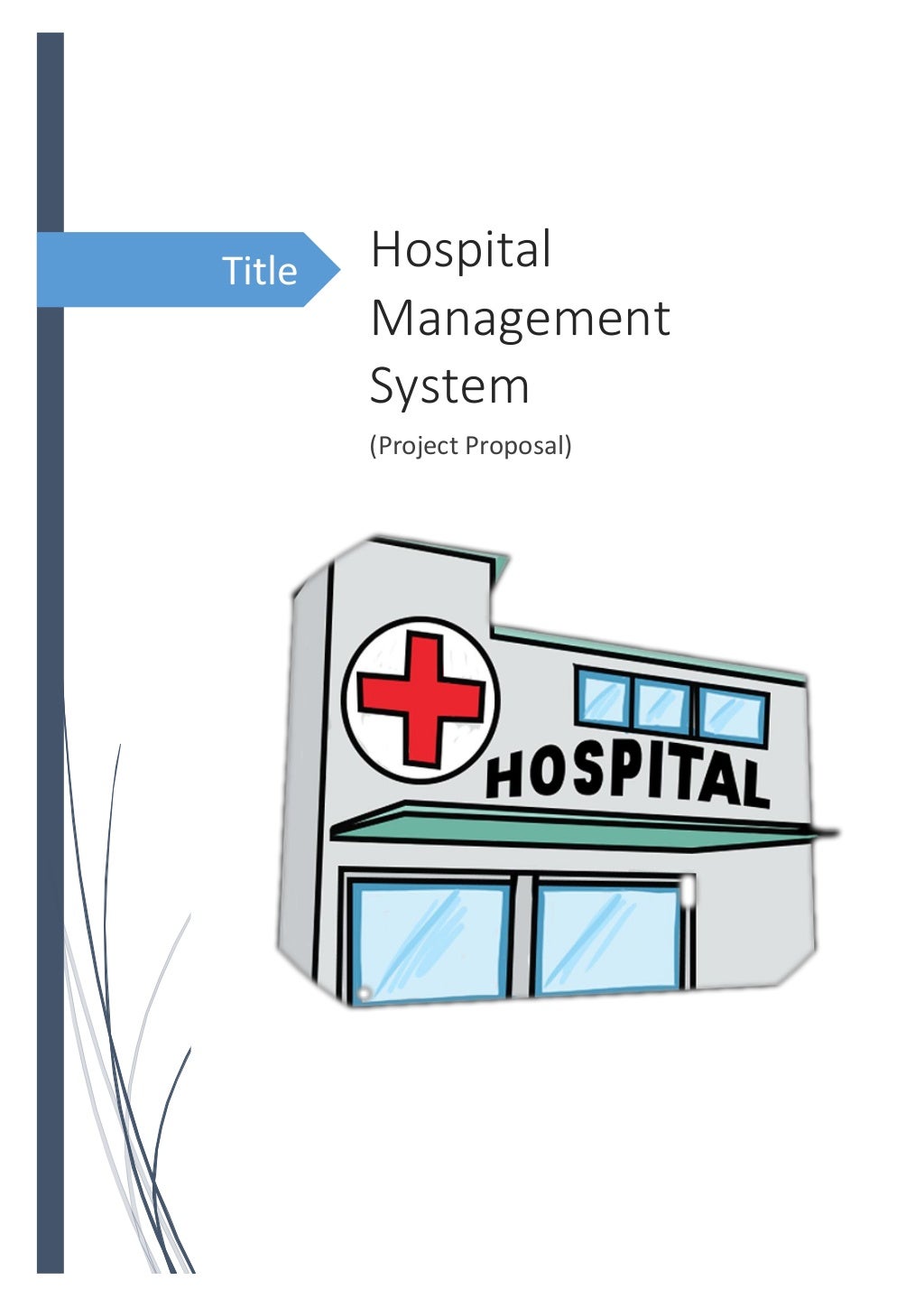 Project Proposal(Hospital Management System)