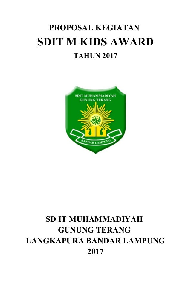 Contoh Proposal Kegiatan Sekolah