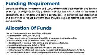 cryptocurrency token launch proposal for VCs | PDF