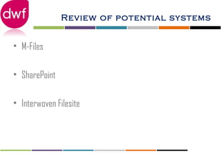 Filesite Proposal DMS | PPT