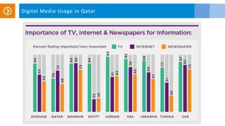 Digital Media Usage in Qatar
 