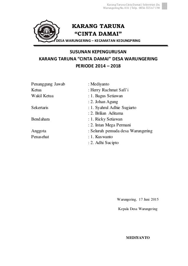 Contoh Surat Permohonan Bantuan Hut Ri - 28 images - Surat 