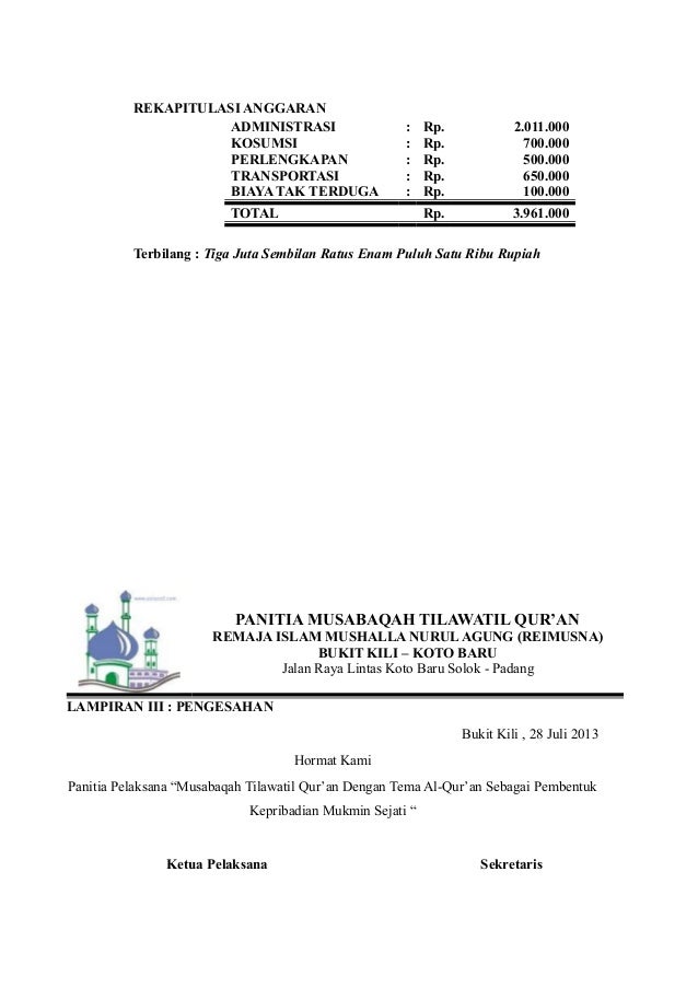 Proposal mtqreimusna
