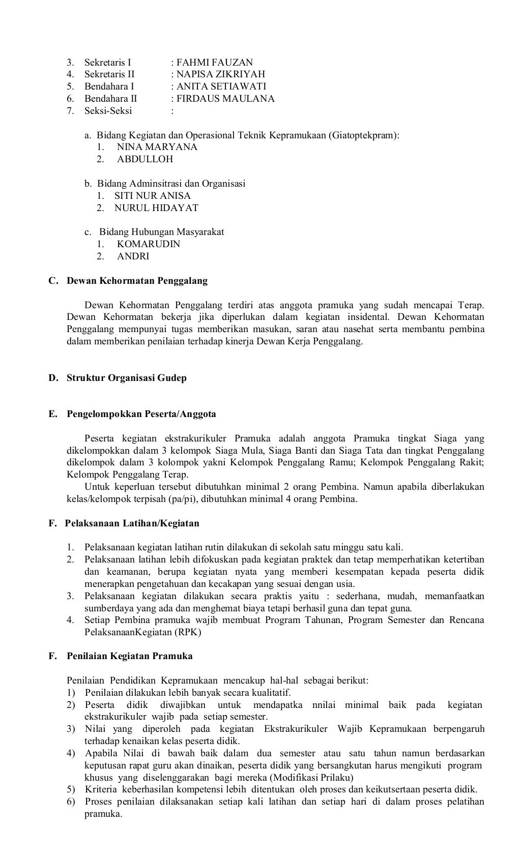Proposal programkerjapramukamiaththahiriyah